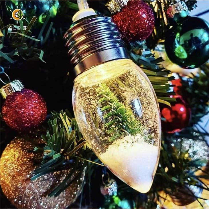 Warm Christmas Tree Lights